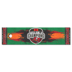 Tampa Bay Buccaneers Putting Green Mat - 1.5ft. x 6ft., 2021 Super Bowl LV Champions