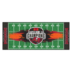 Tampa Bay Buccaneers Field Runner Mat - 30in. x 72in., 2021 Super Bowl LV Champions