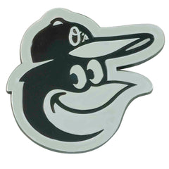 Baltimore Orioles 3D Chrome Metal Emblem - Baltimore Orioles