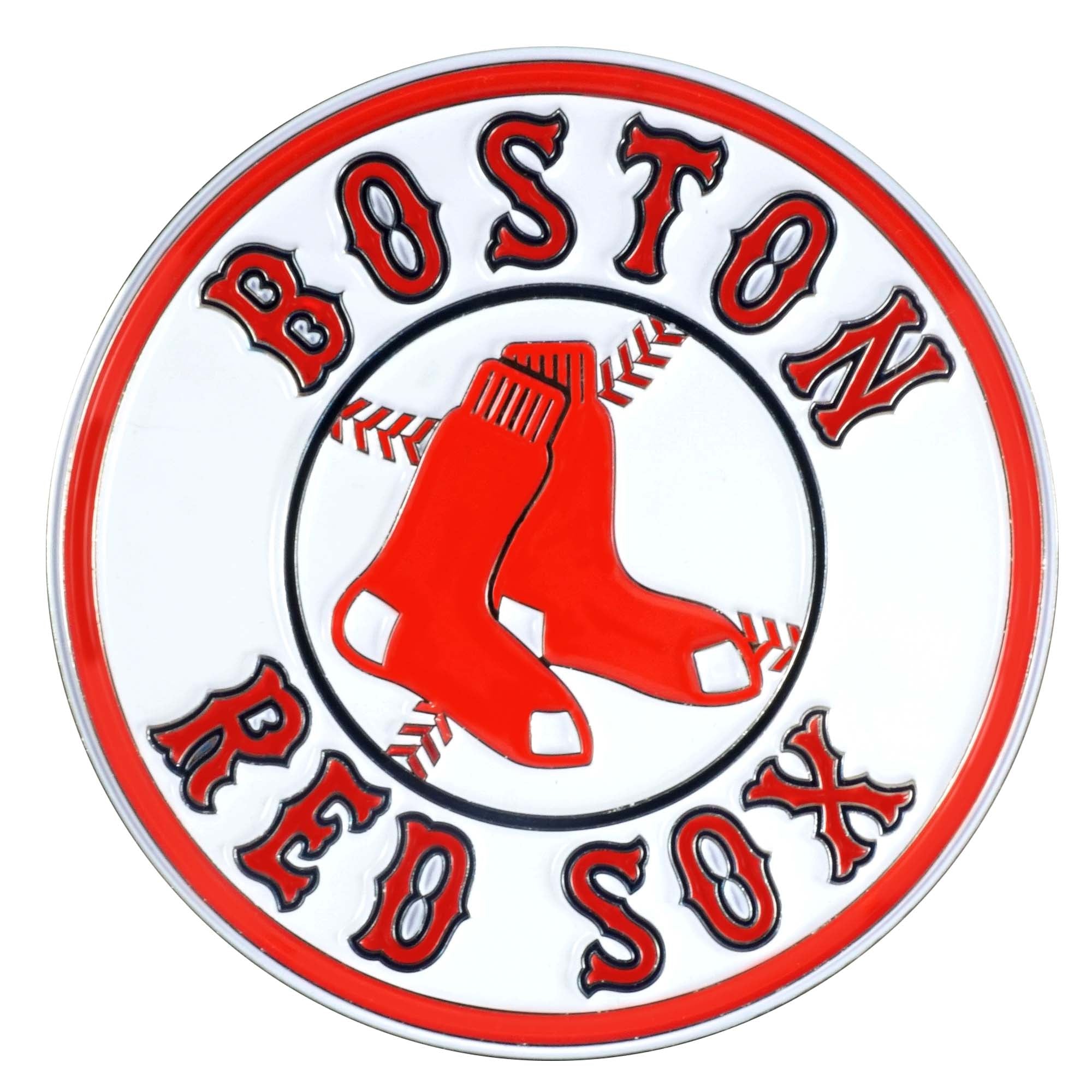 Boston Red Sox 3D Color Metal Emblem