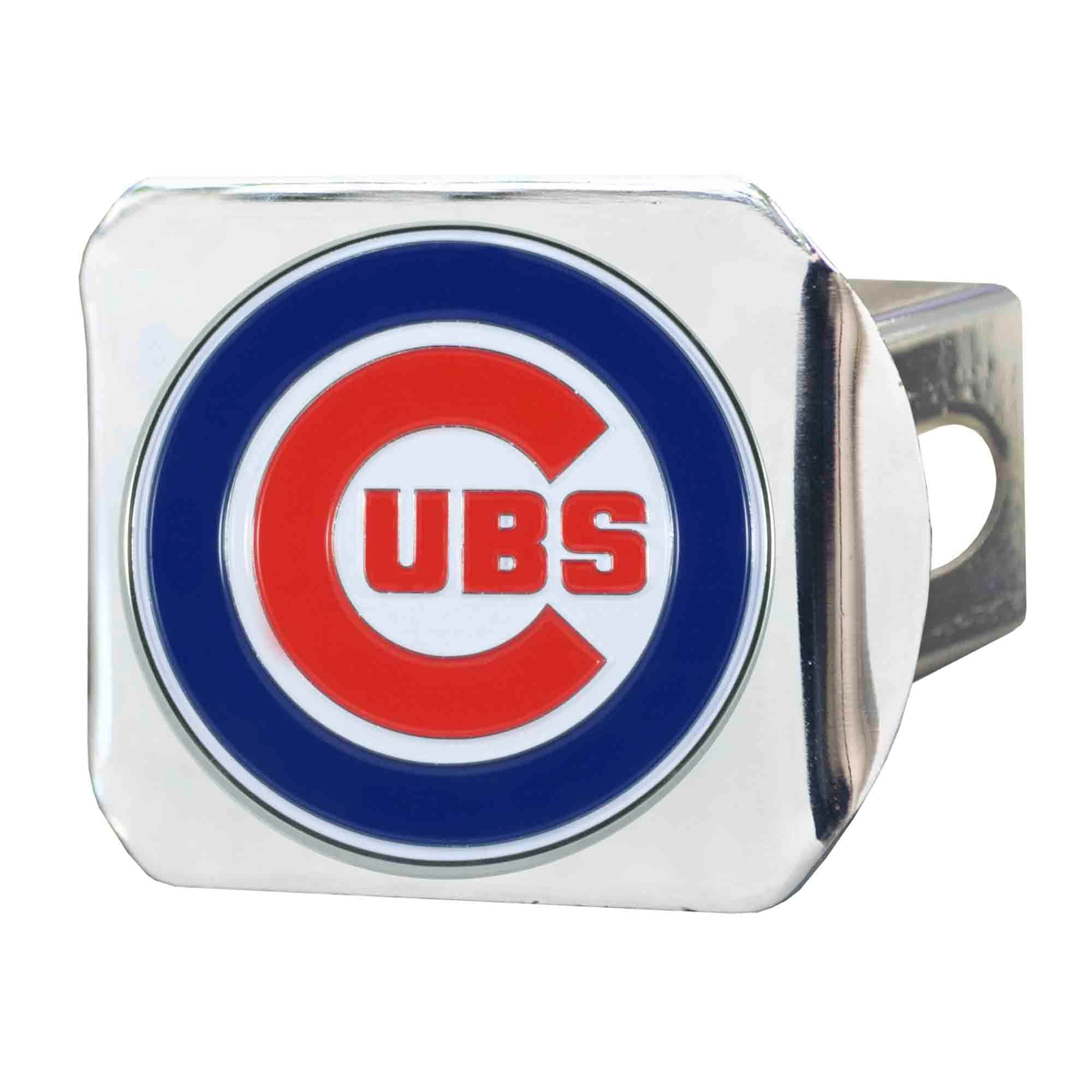 Chicago Cubs Hitch Cover - 3D Color Emblem - Chicago Cubs