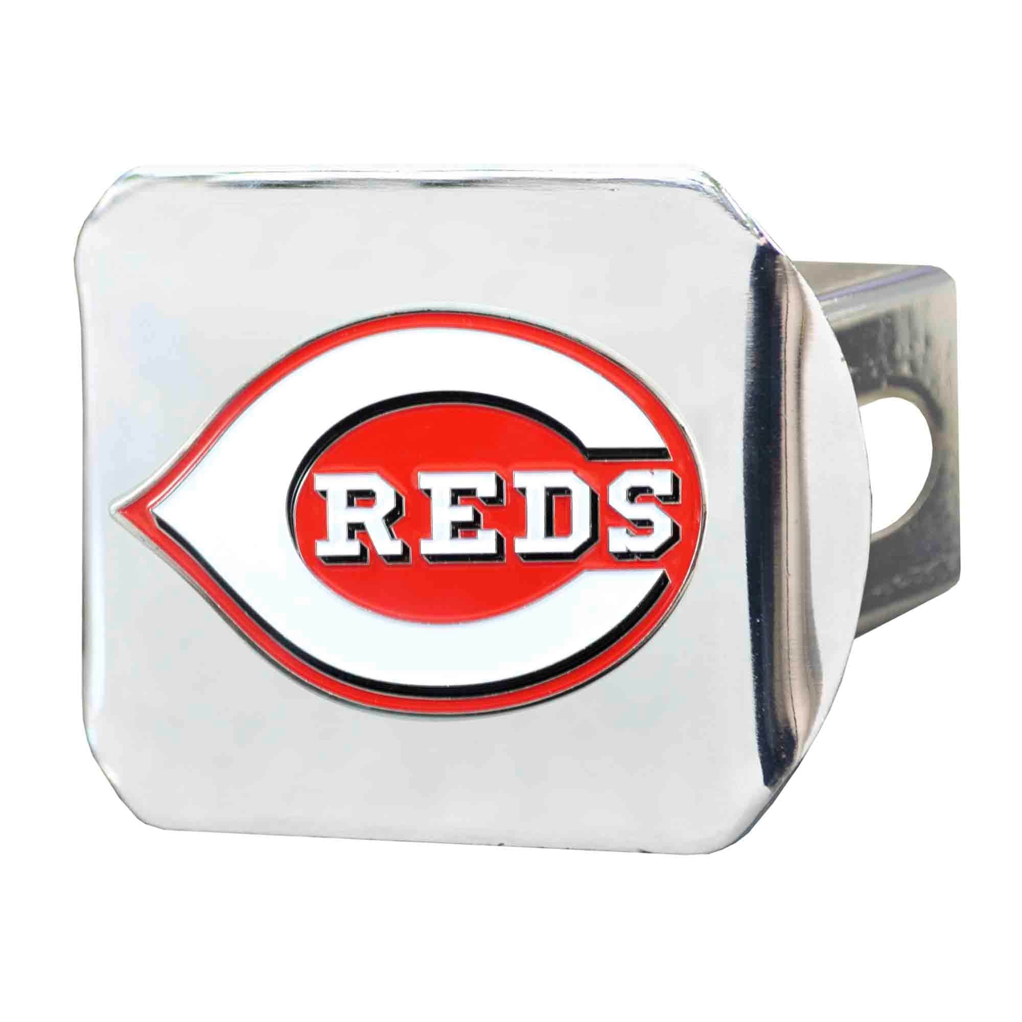 Cincinnati Reds Hitch Cover - 3D Color Emblem - Cincinnati Reds