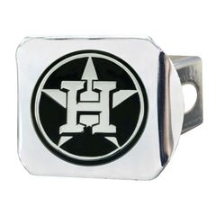 Houston Astros Chrome Metal Hitch Cover with Chrome Metal 3D Emblem - Houston Astros