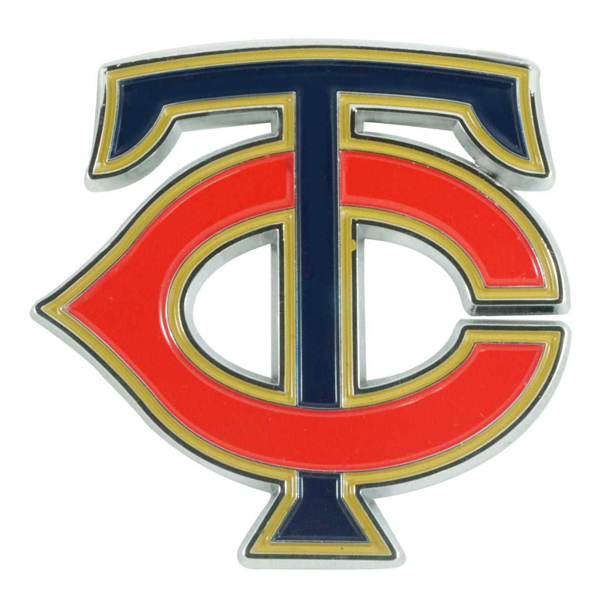 Minnesota Twins 3D Color Metal Emblem - Minnesota Twins