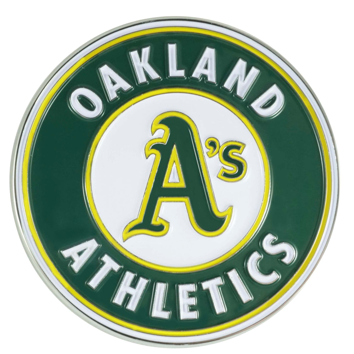 Oakland Athletics 3D Color Metal Emblem