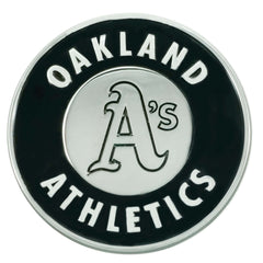 Oakland Athletics 3D Chrome Metal Emblem