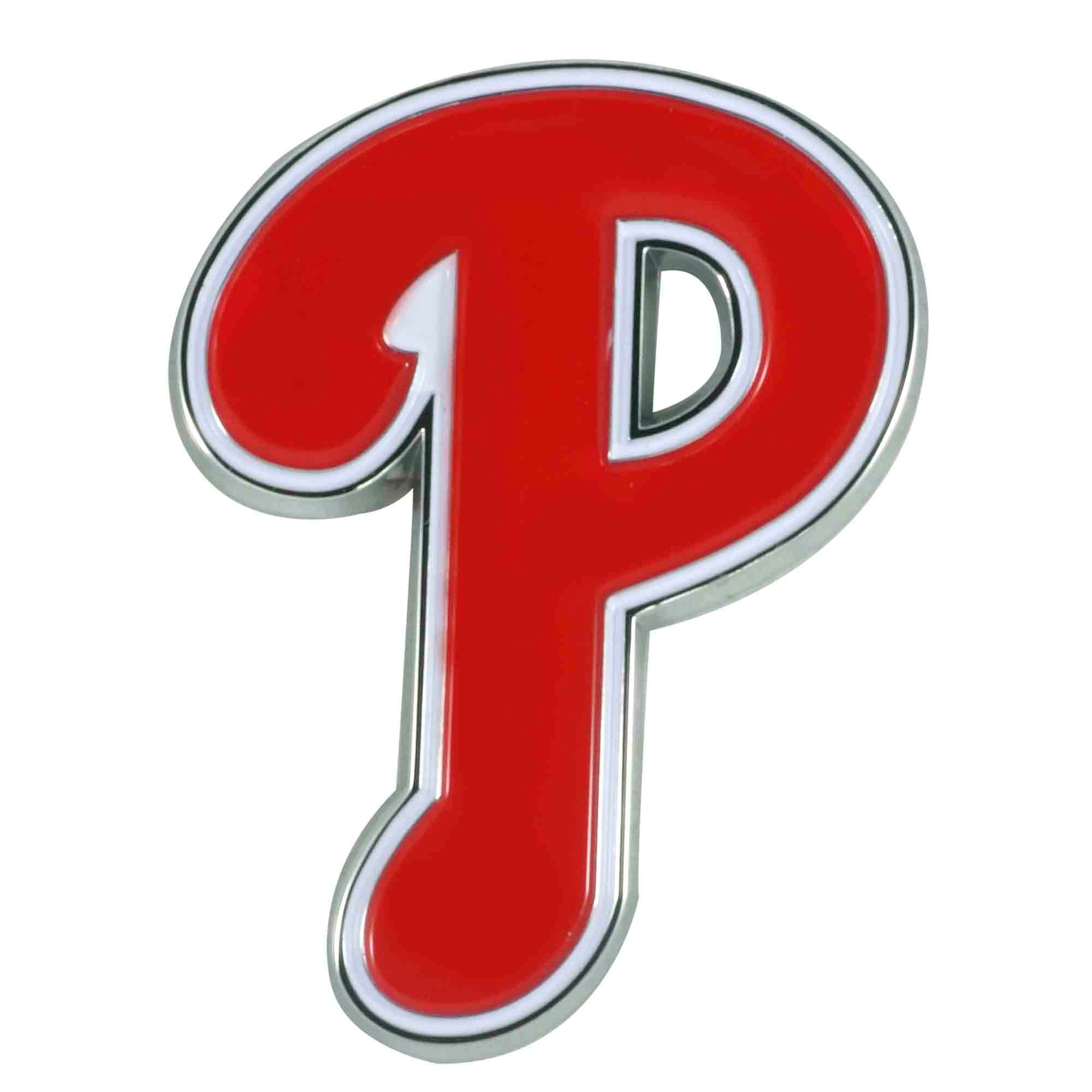 Philadelphia Phillies 3D Color Metal Emblem