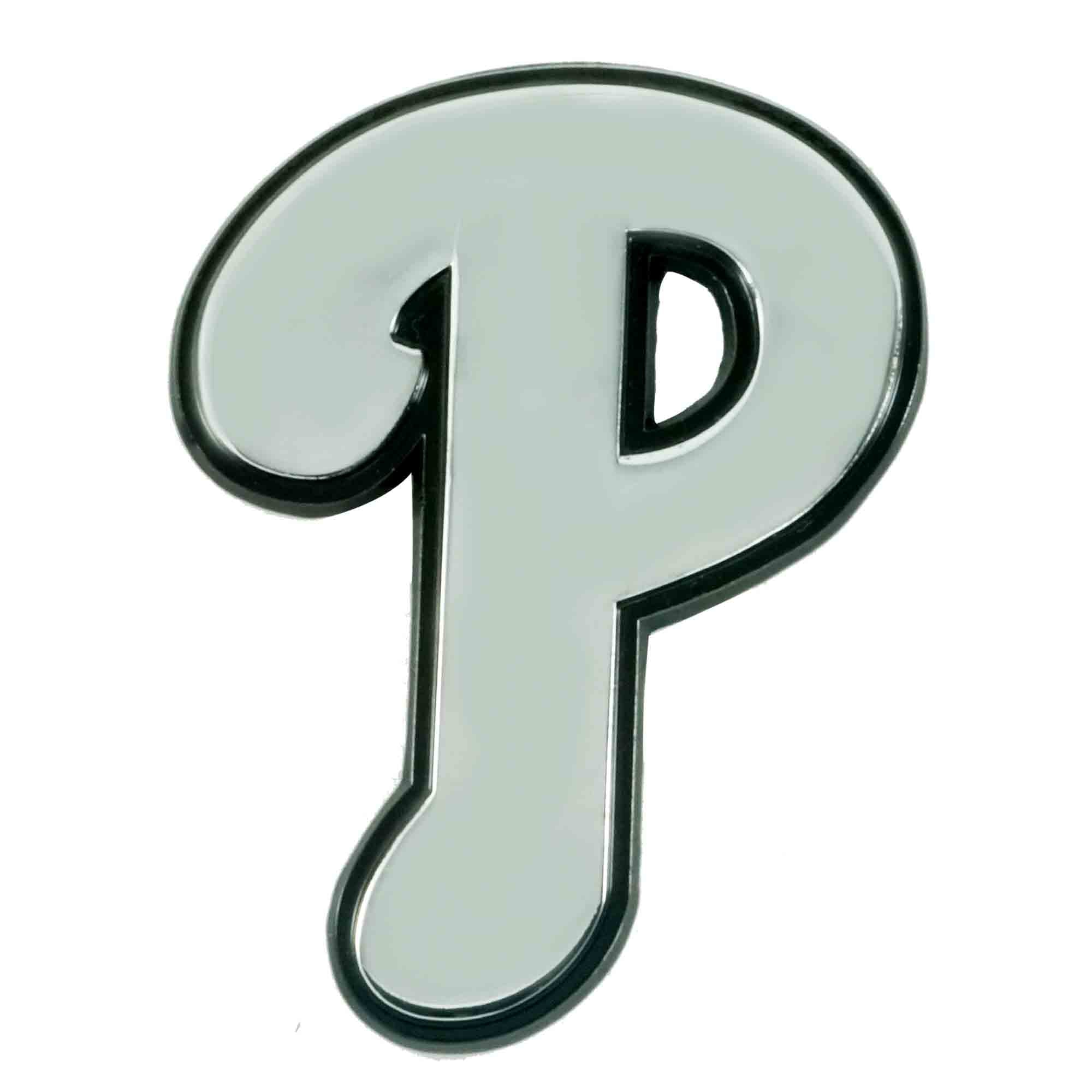 Philadelphia Phillies 3D Chrome Metal Emblem