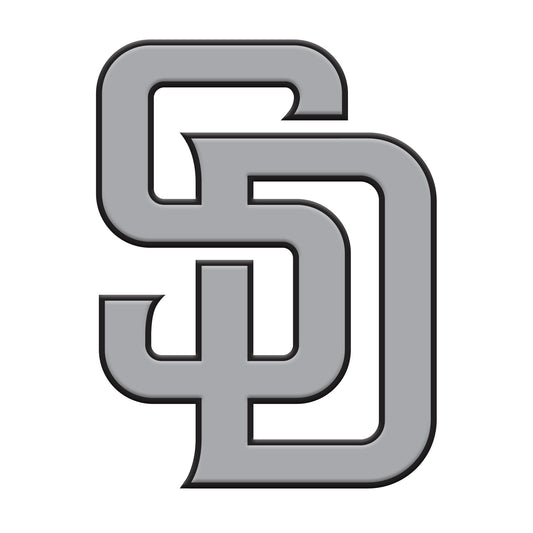 San Diego Padres 3D Chrome Metal Emblem