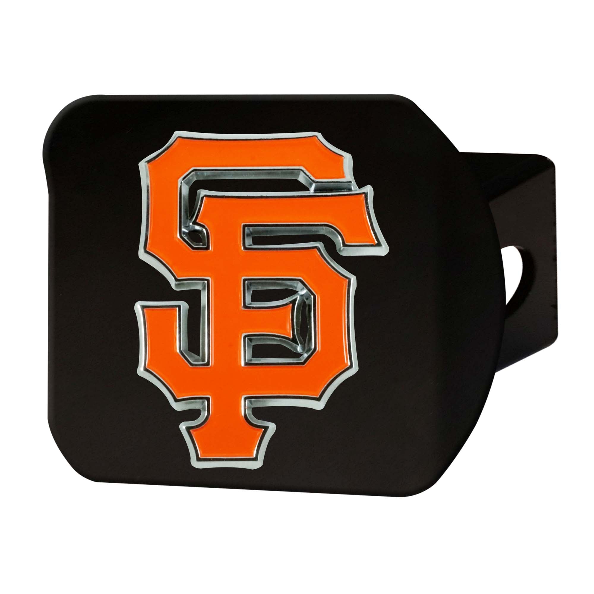 San Francisco Giants Black Metal Hitch Cover - 3D Color Emblem