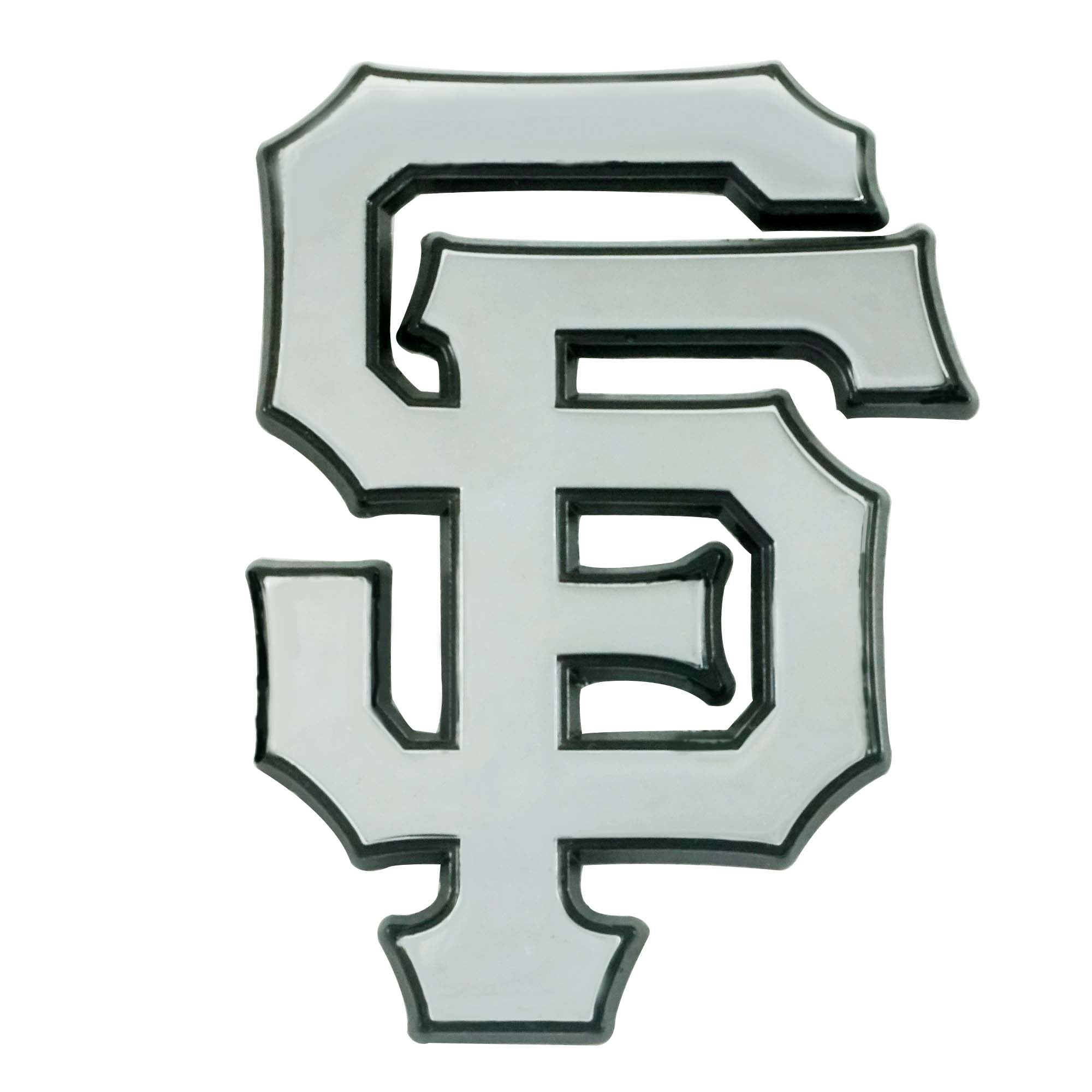 San Francisco Giants 3D Chrome Metal Emblem