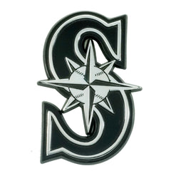 Seattle Mariners 3D Chrome Metal Emblem