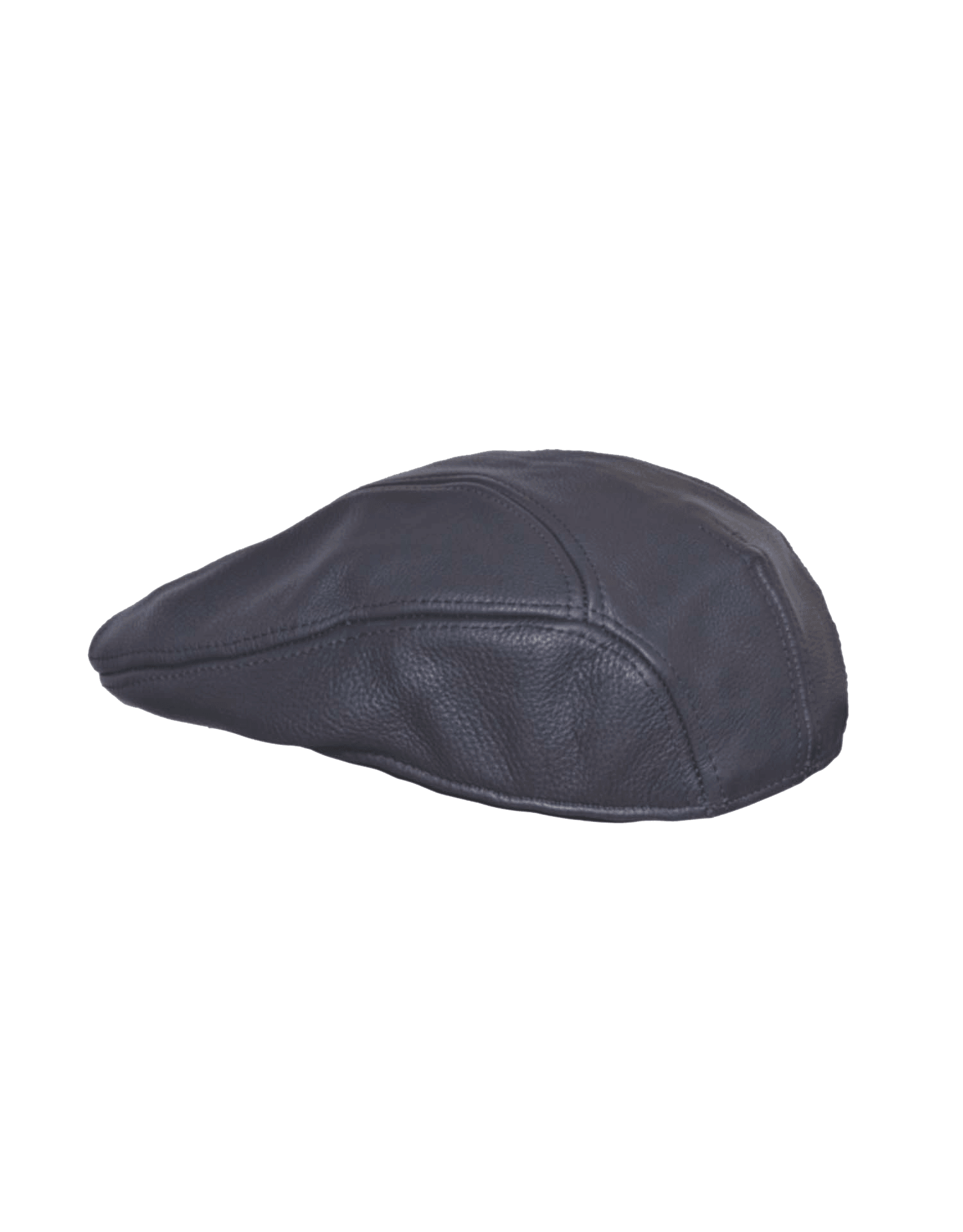 Unik International Mens Cowhide Leather Ascot Cap