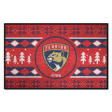 Florida Panthers Holiday Sweater Starter Mat Accent Rug - 19in. x 30in.