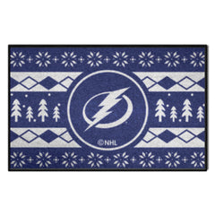 Tampa Bay Lightning Holiday Sweater Starter Mat Accent Rug - 19in. x 30in. - Tampa Bay Lightning