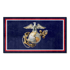 U.S. Marines 3ft. x 5ft. Plush Area Rug