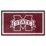 Mississippi State Bulldogs 3ft. x 5ft. Plush Area Rug