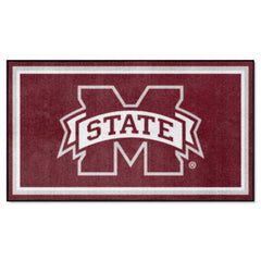 Mississippi State Bulldogs 3ft. x 5ft. Plush Area Rug