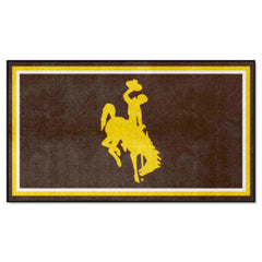 Wyoming Cowboys 3ft. x 5ft. Plush Area Rug