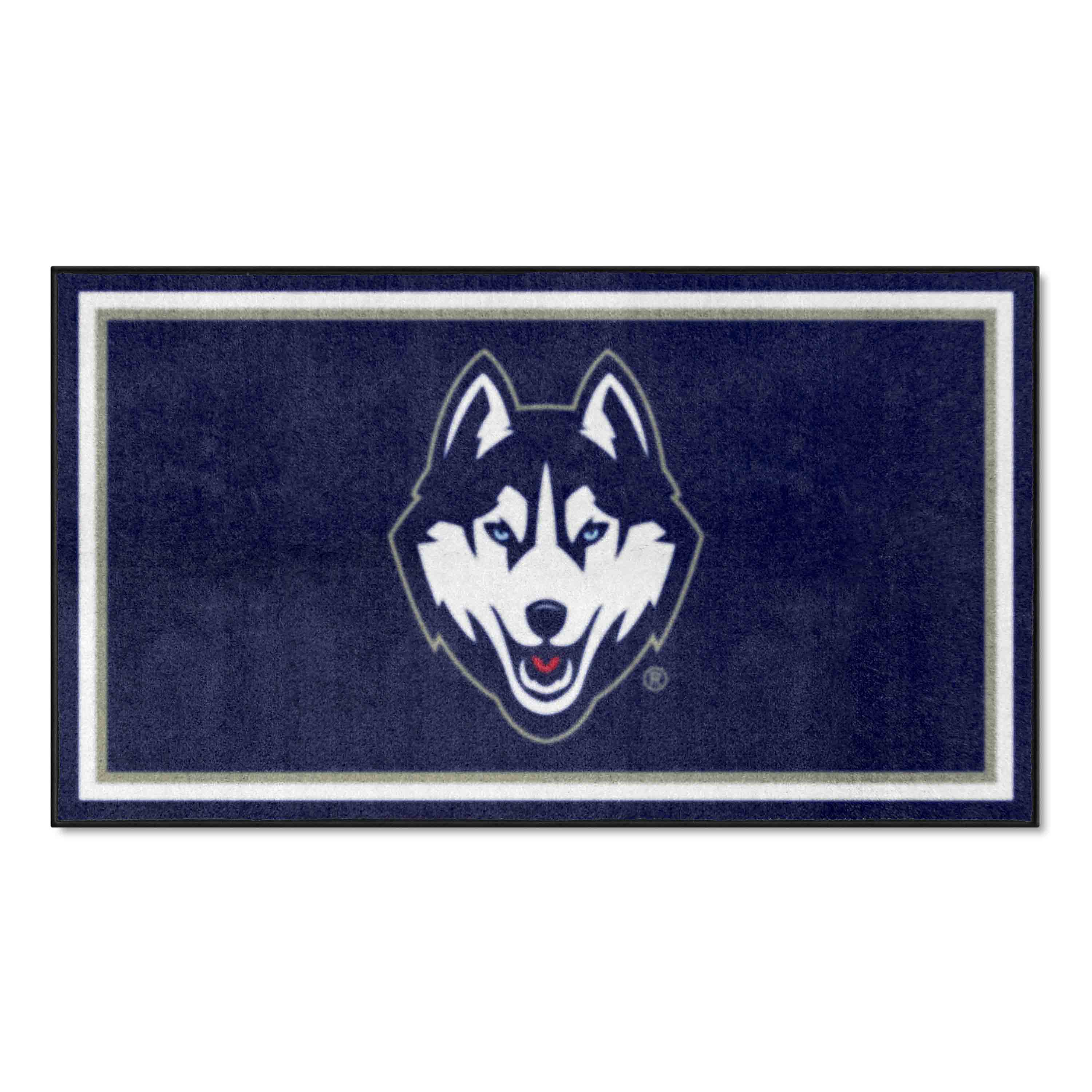 UConn Huskies 3ft. x 5ft. Plush Area Rug