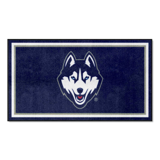 UConn Huskies 3ft. x 5ft. Plush Area Rug