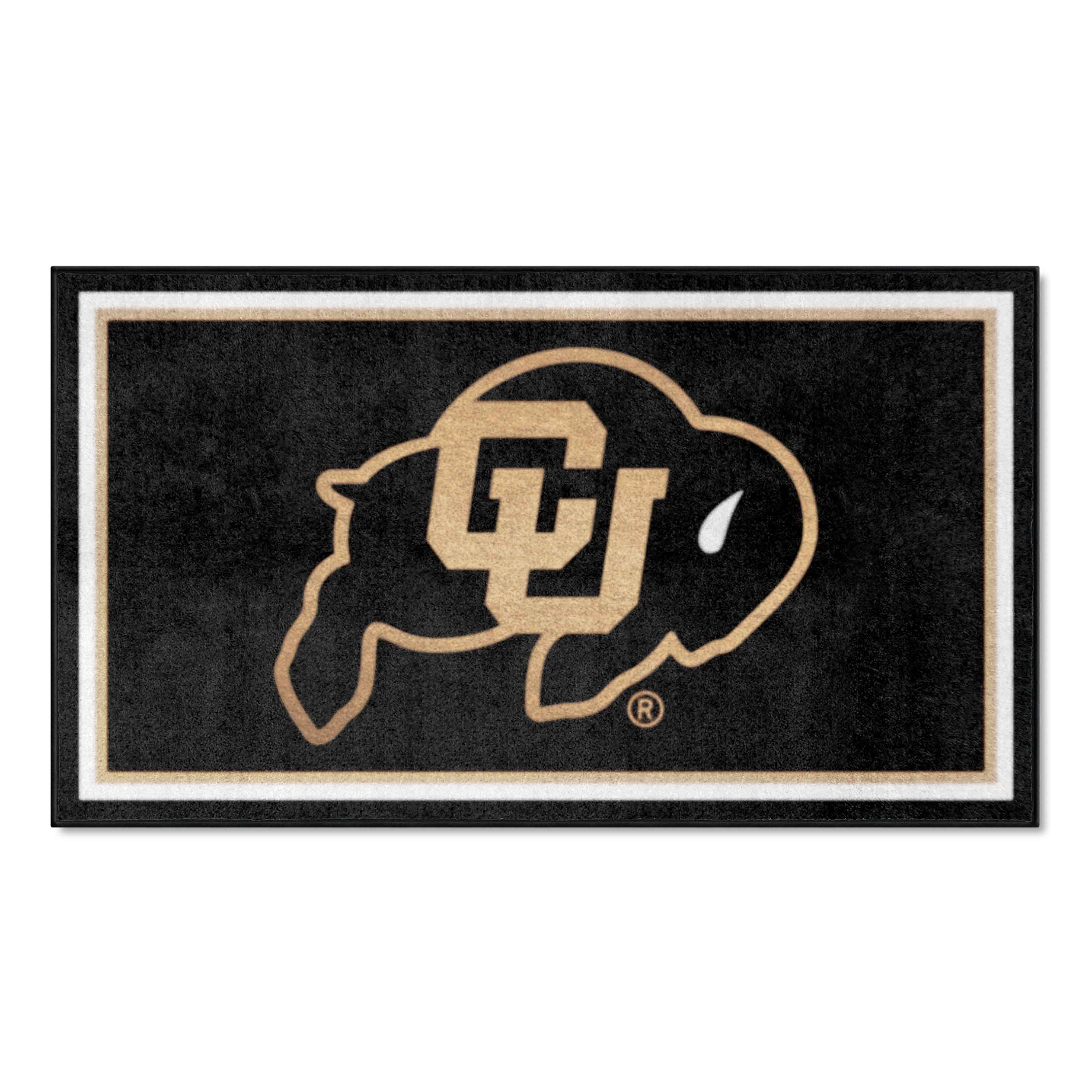 Colorado Buffaloes 3ft. x 5ft. Plush Area Rug