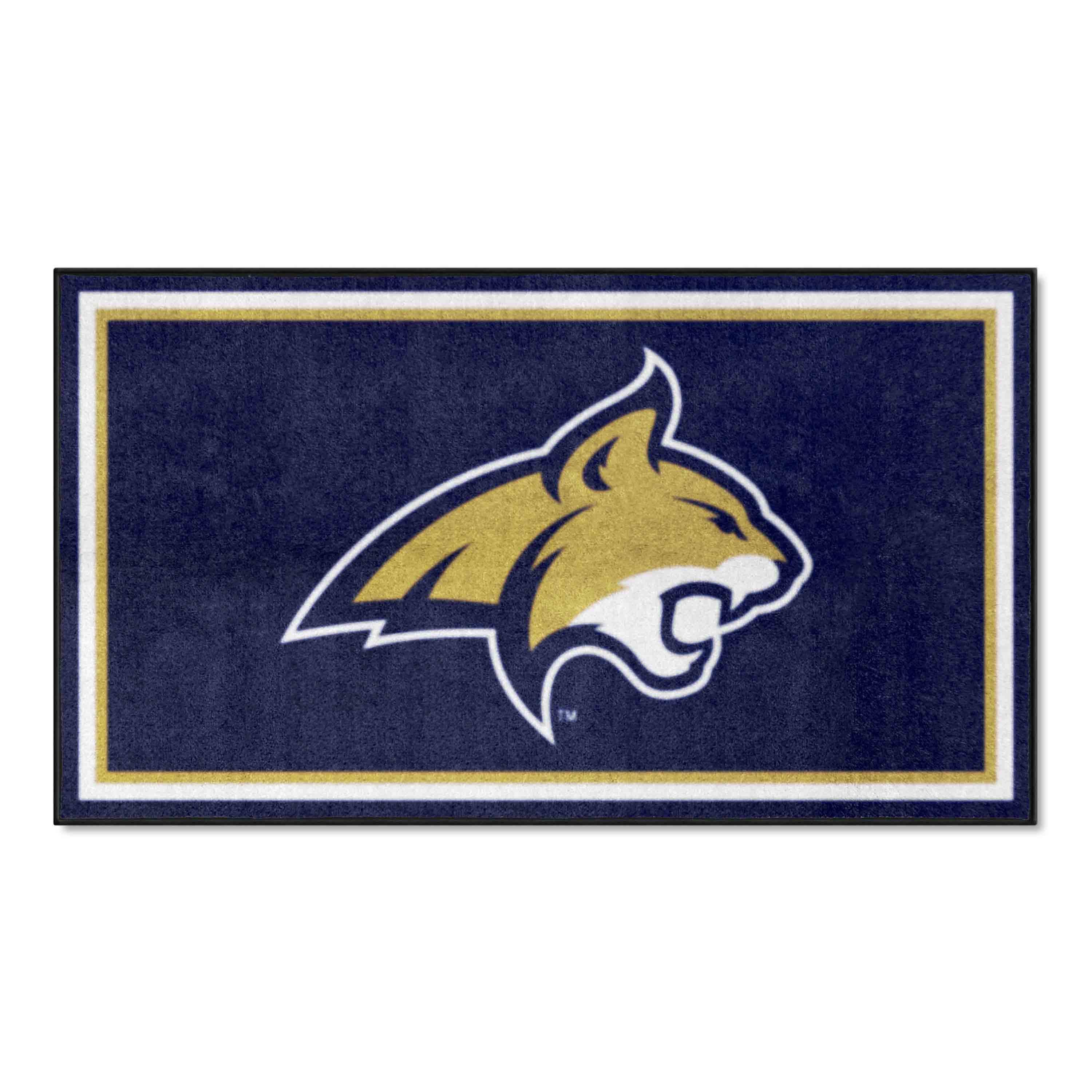 Montana State Grizzlies 3ft. x 5ft. Plush Area Rug