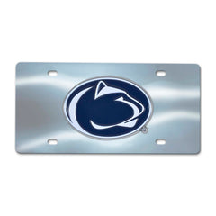 Penn State Nittany Lions 3D Stainless Steel License Plate