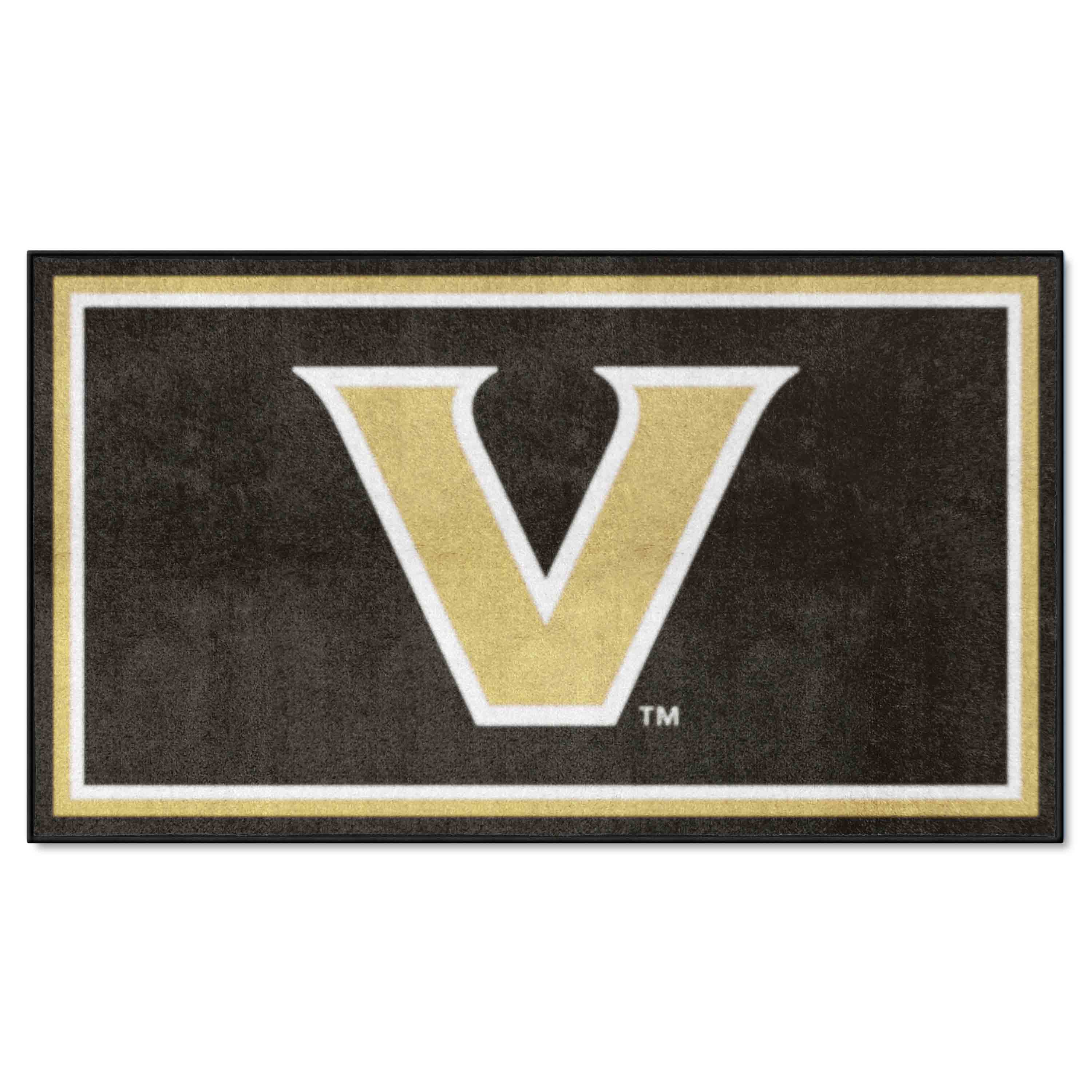 Vanderbilt University Dynasty 3ft. x 5ft. Plush Area Rug