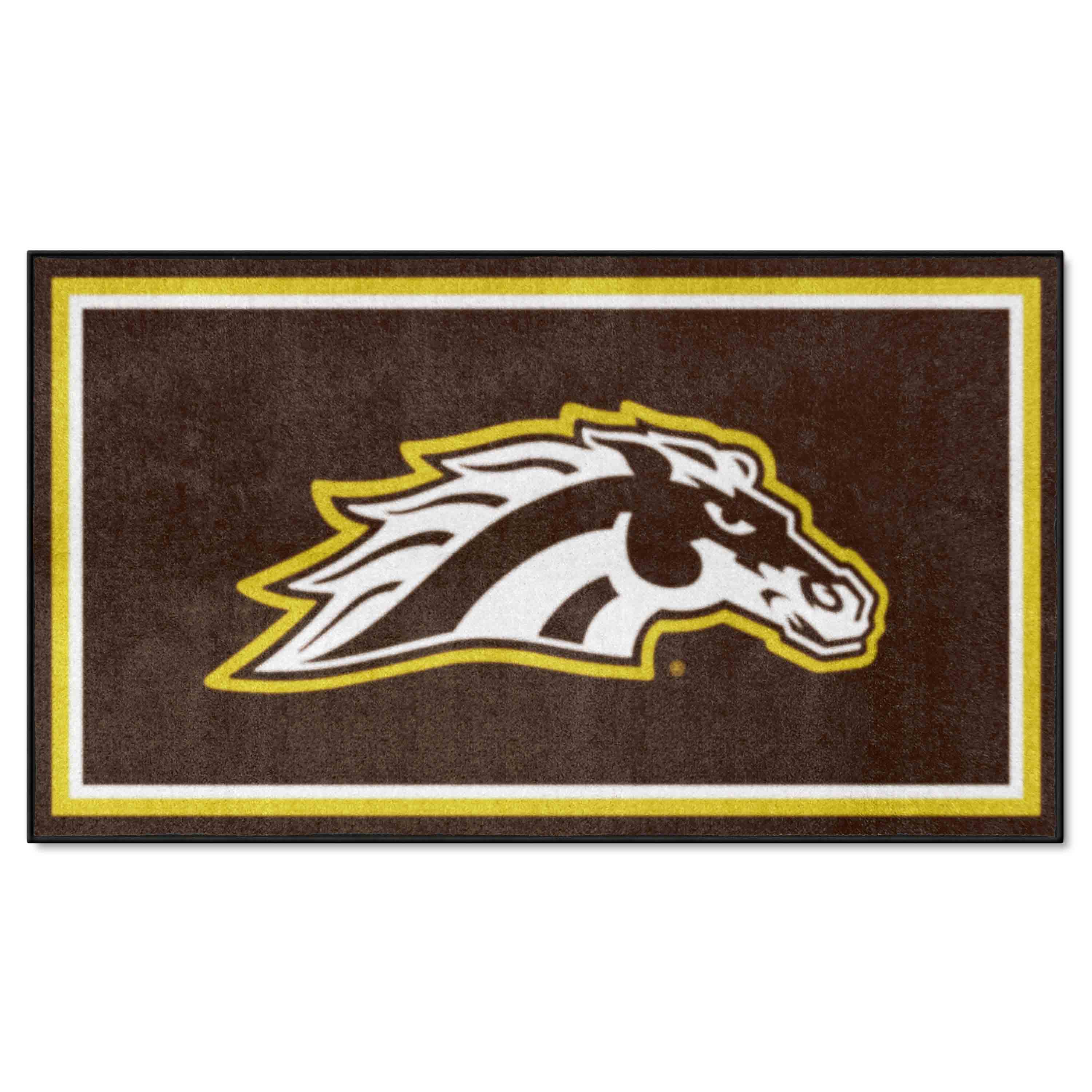 Western Michigan Broncos 3ft. x 5ft. Plush Area Rug