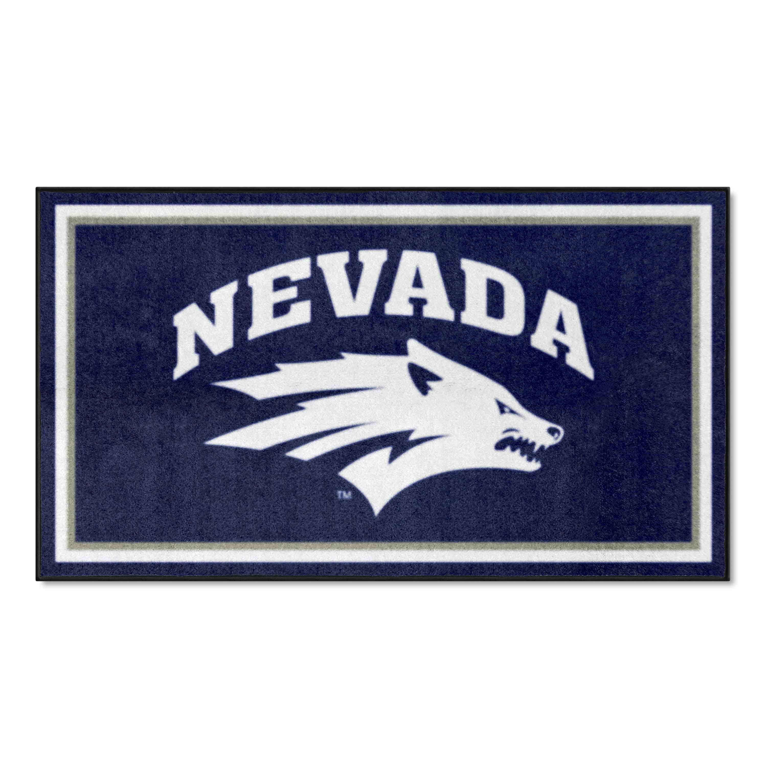 Nevada Wolfpack 3ft. x 5ft. Plush Area Rug