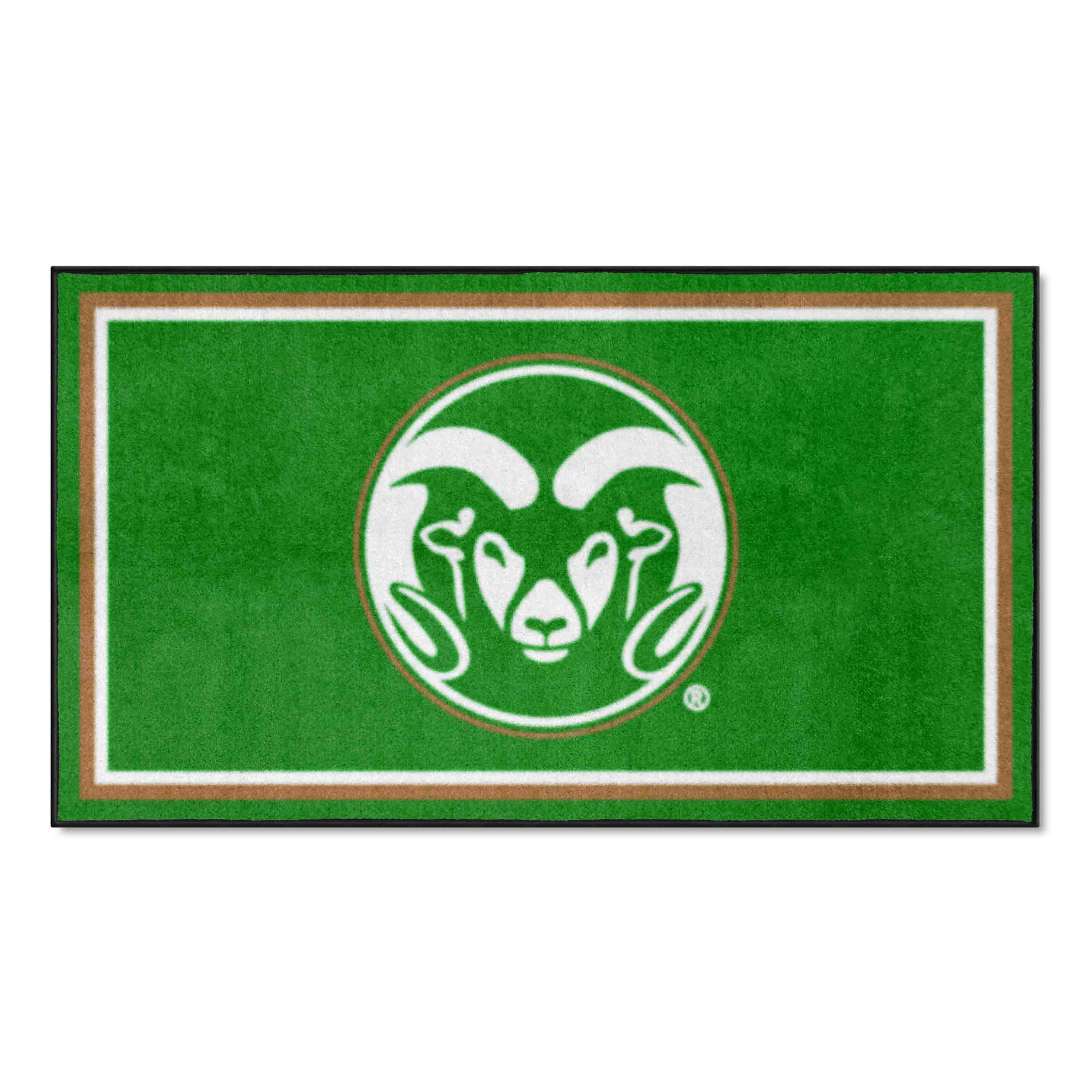 Colorado State Rams 3ft. x 5ft. Plush Area Rug - Colorado State