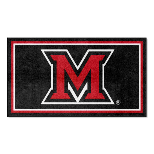 Miami (OH) Redhawks 3ft. x 5ft. Plush Area Rug