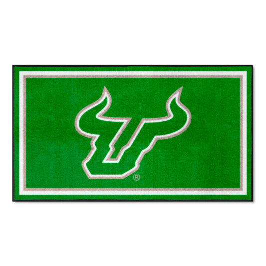 South Florida Bulls 3ft. x 5ft. Plush Area Rug