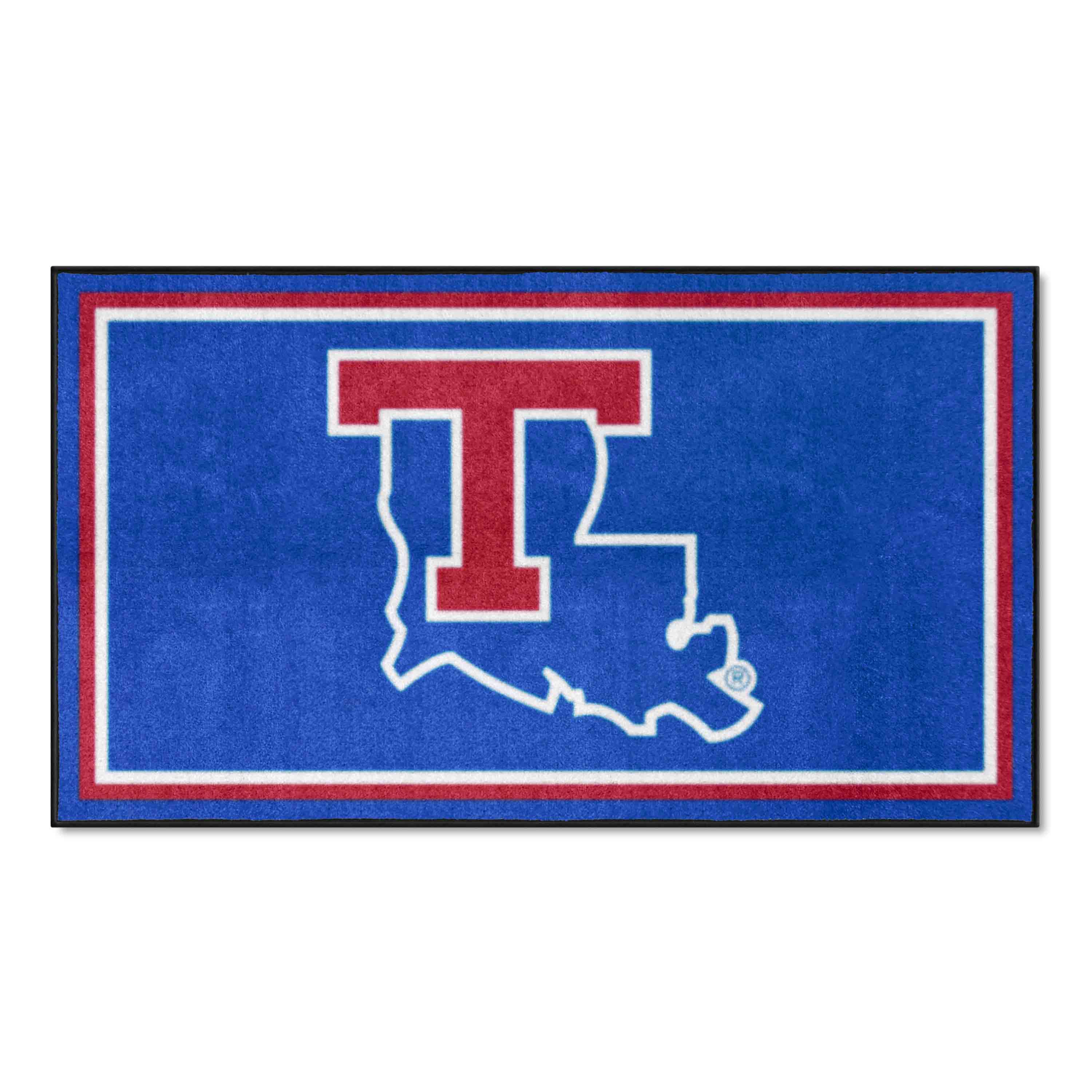 Louisiana Tech Bulldogs 3ft. x 5ft. Plush Area Rug