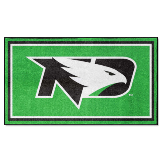 North Dakota Fighting Hawks 3ft. x 5ft. Plush Area Rug