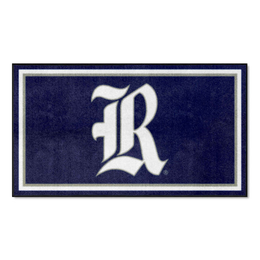 Rice Owls 3ft. x 5ft. Plush Area Rug - Rice