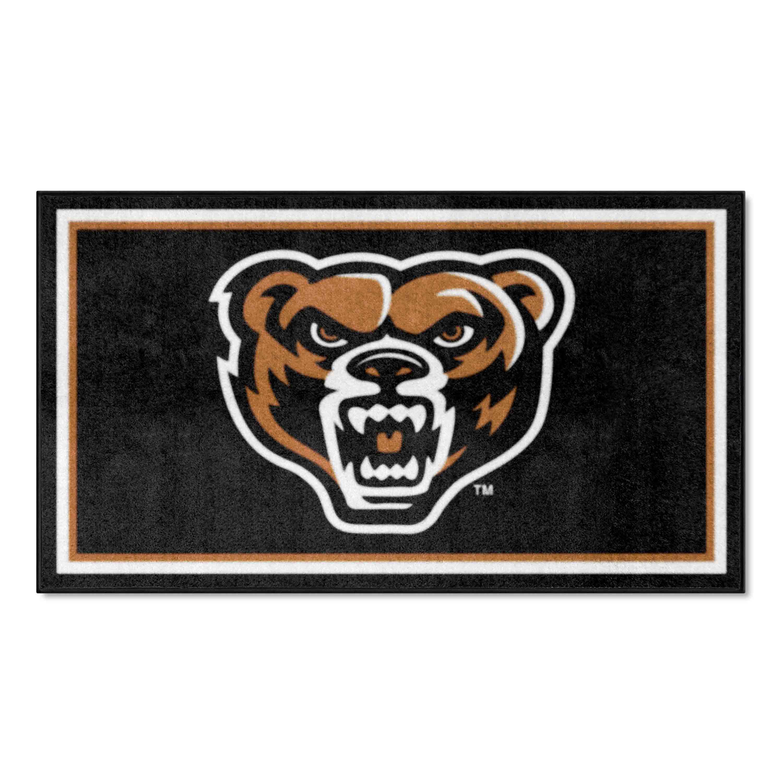 Oakland Golden Grizzlies 3ft. x 5ft. Plush Area Rug