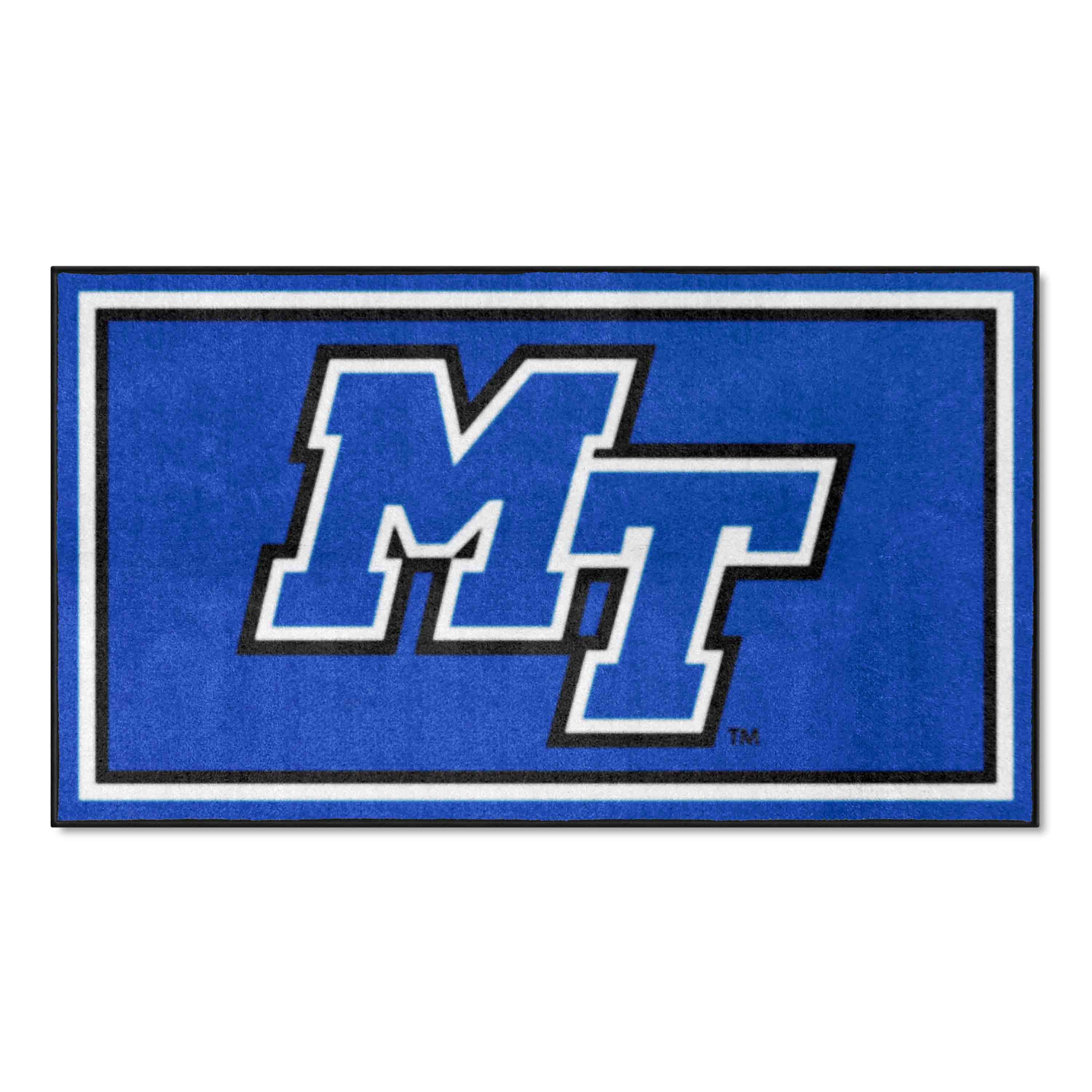 Middle Tennessee Blue Raiders 3ft. x 5ft. Plush Area Rug