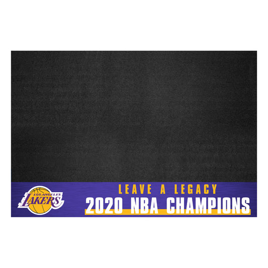 Los Angeles Lakers 2020 NBA Champions Vinyl Grill Mat - 26in. x 42in.