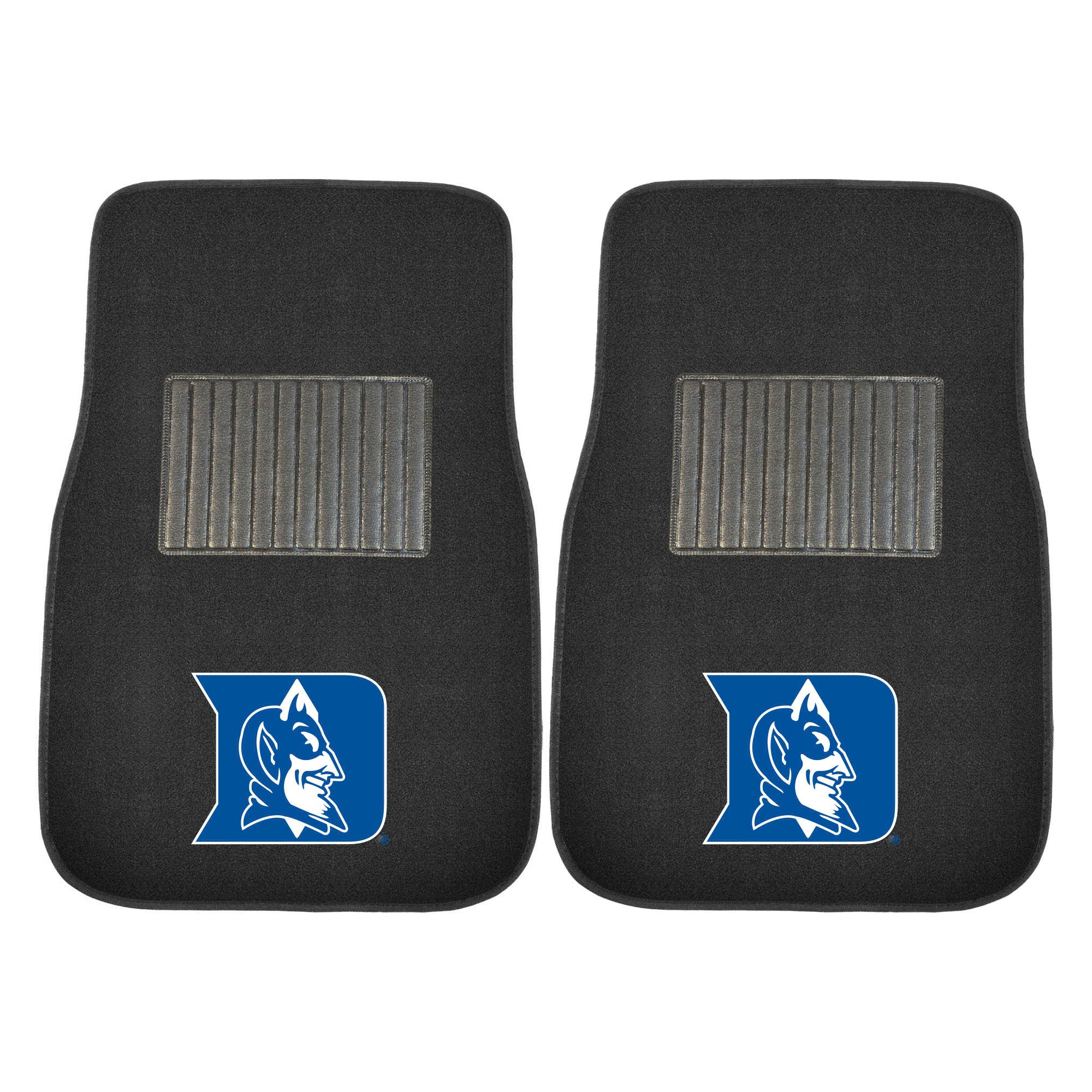 Duke Blue Devils Embroidered Car Mat Set - 2 Pieces