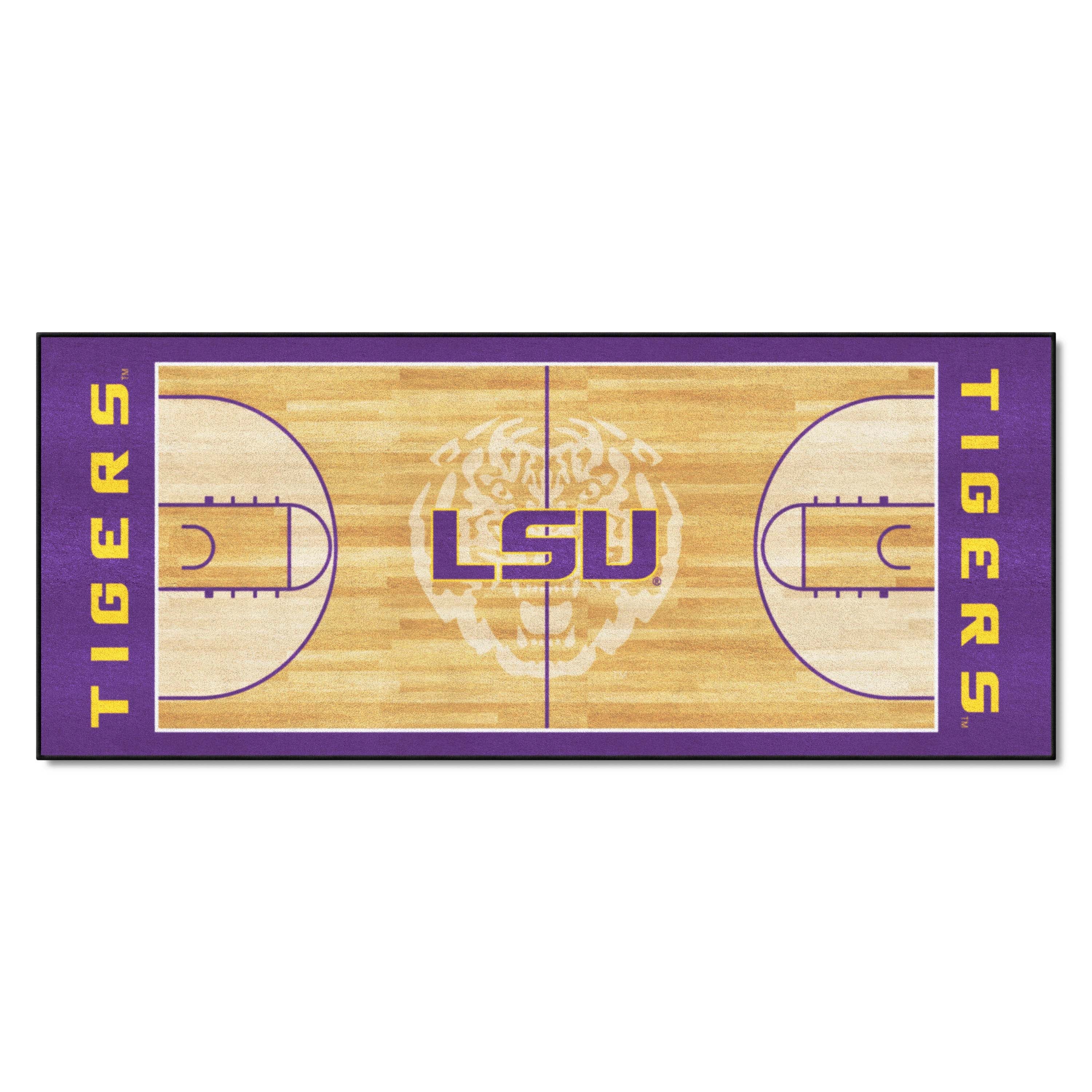 LSU Tigers Court Runner Rug - 30in. x 72in.