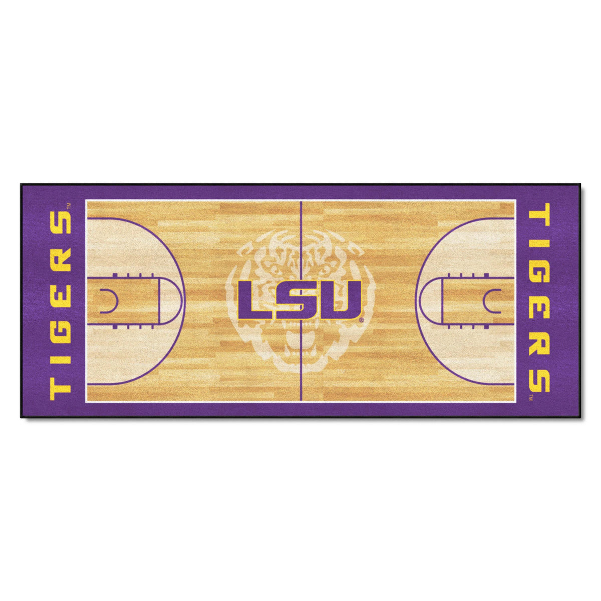 LSU Tigers Court Runner Rug - 30in. x 72in.