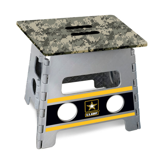 U.S. Army Folding Step Stool - 13in. Rise