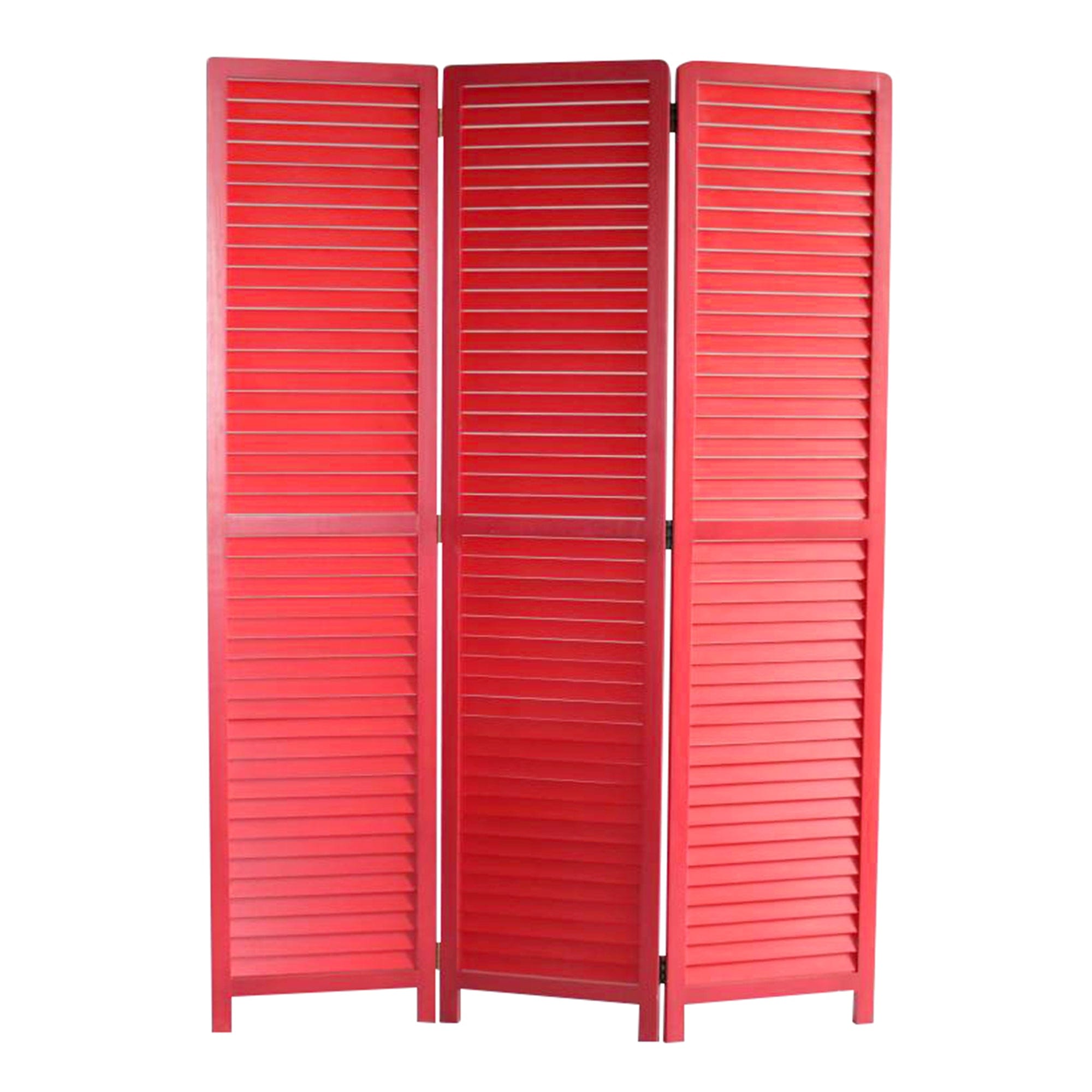 47 X 67 Red Wood  Screen - Homeroots