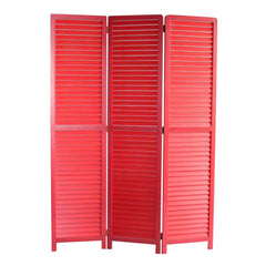 47 X 67 Red Wood  Screen - Homeroots