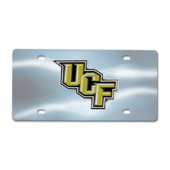 Central Florida Knights 3D Stainless Steel License Plate - Central Florida