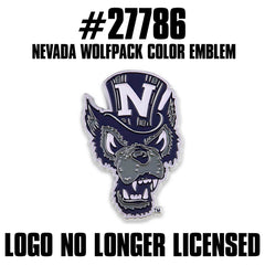 Nevada Wolfpack 3D Color Metal Emblem