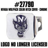 Nevada Wolfpack Hitch Cover - 3D Color Emblem