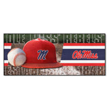 Ole Miss Rebels Baseball Runner Rug - 30in. x 72in. - Ole Miss